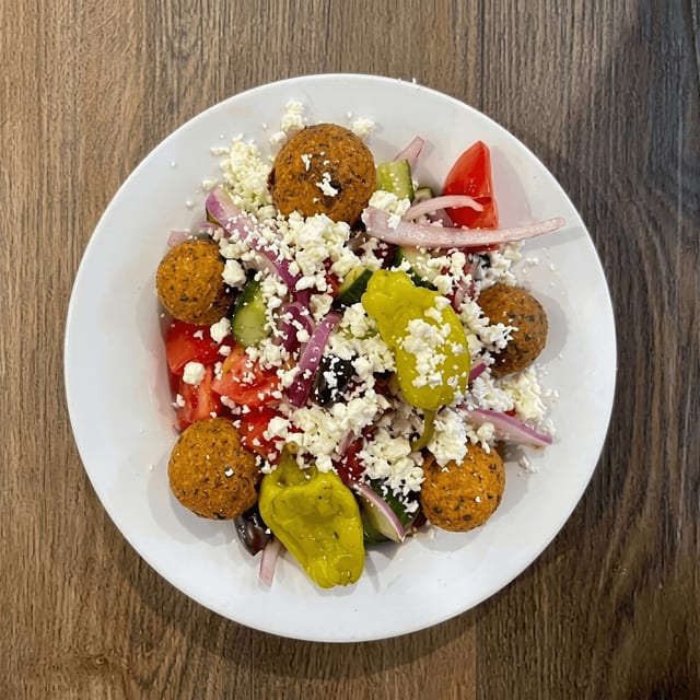 Mad Greek Salad - Pick Your Protein.