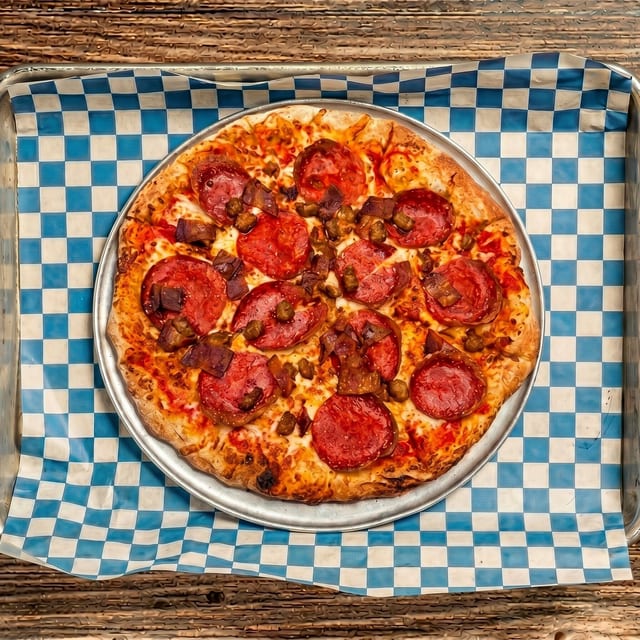 Meatlovers Pizza.