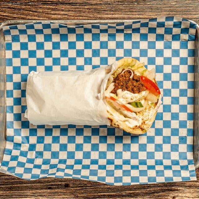 Falafel Gyro.