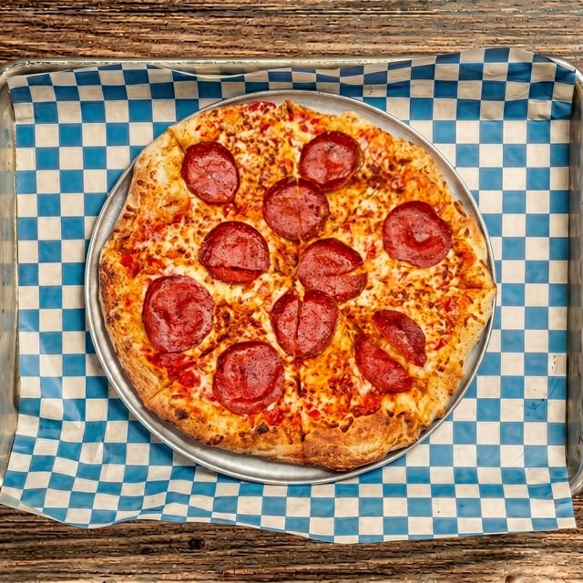 Pepperoni Pizza.
