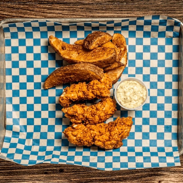 House-Made Chicken Strips.